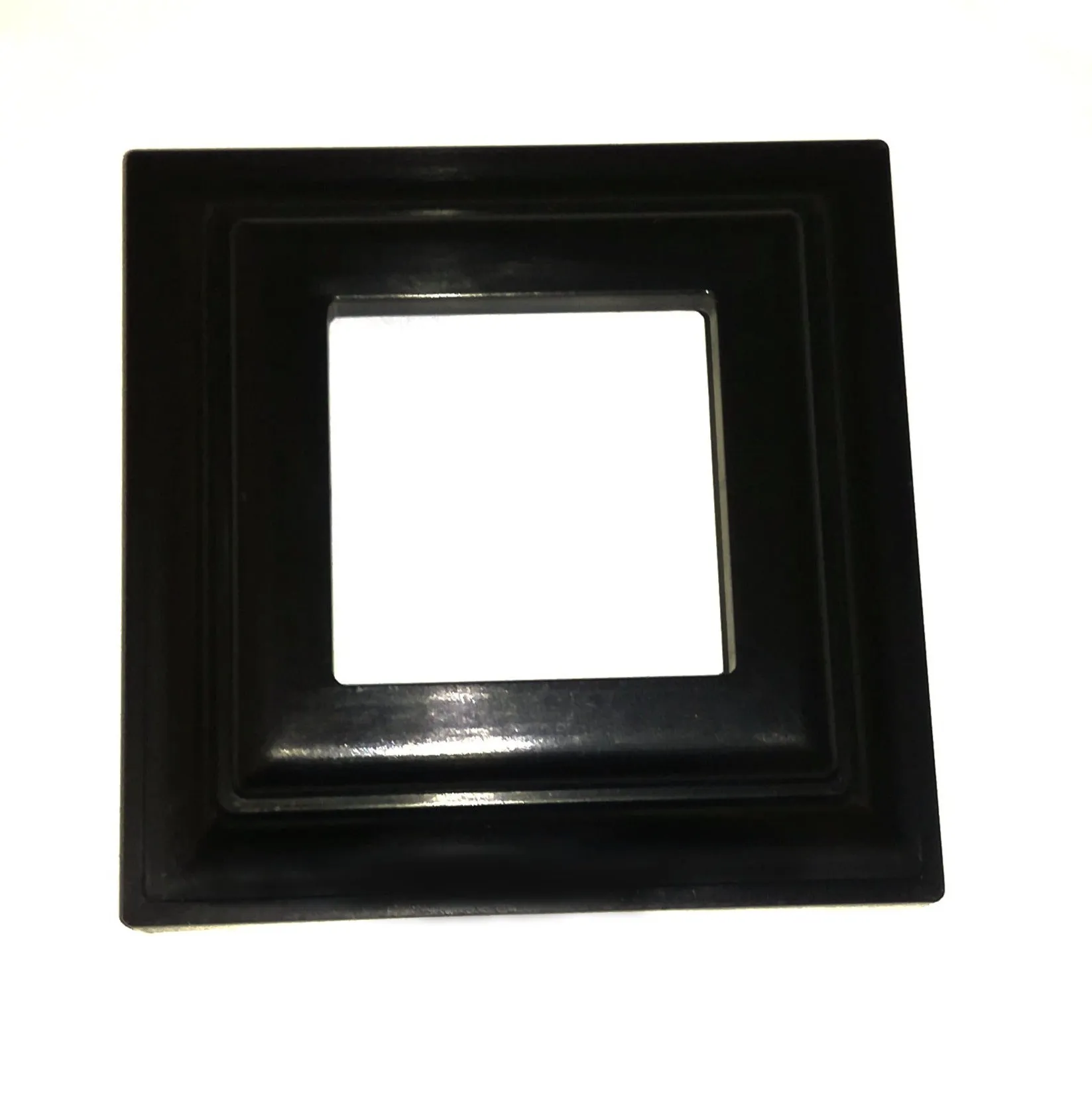 Post Trim Ring 3x3 Black Plastic Column Post Base Trim Ring for Columns/Posts on Decks, Porches