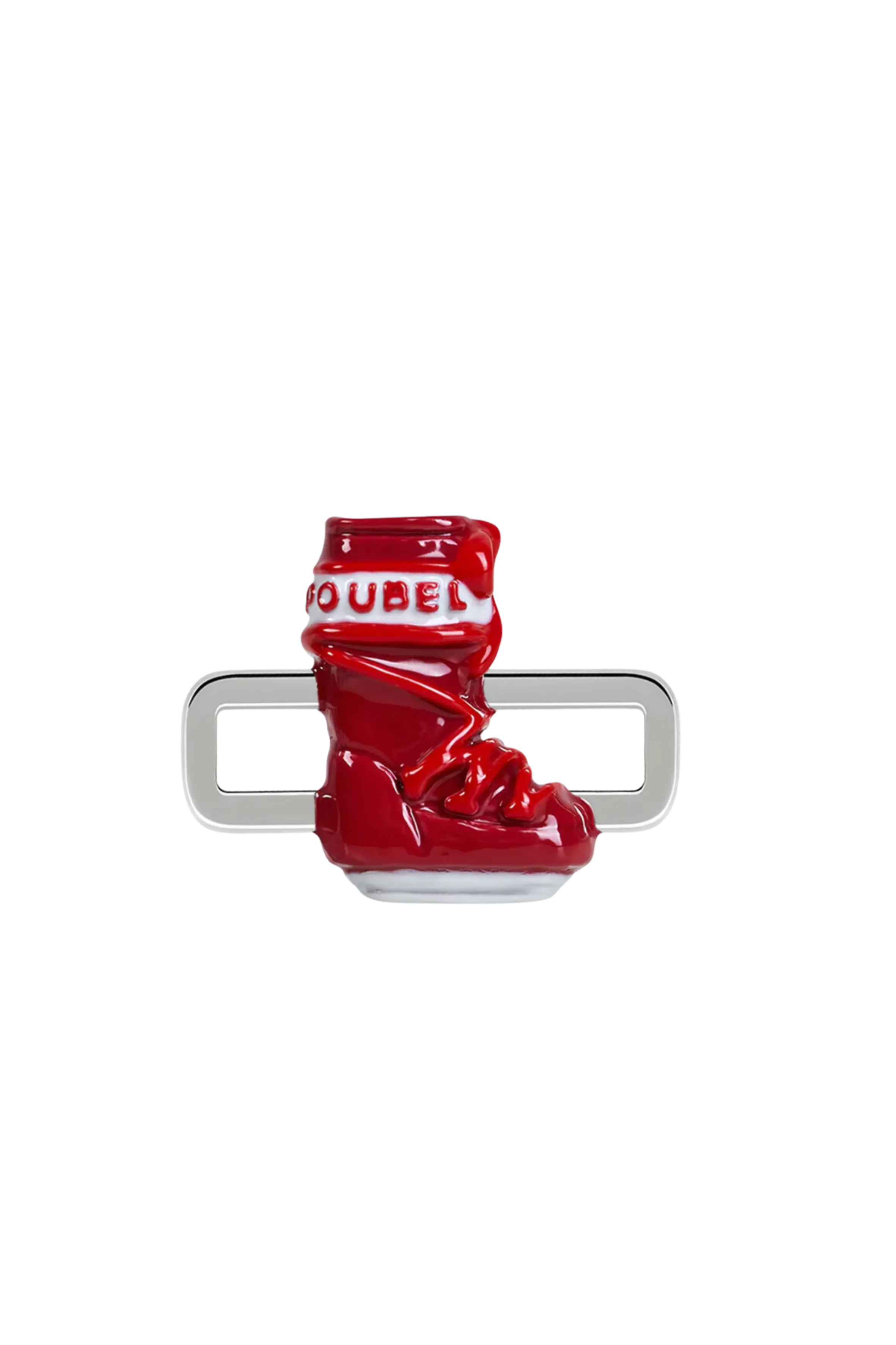 Poubel Red Snowboot Charm