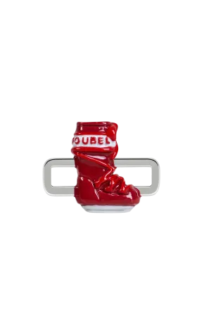 Poubel Red Snowboot Charm