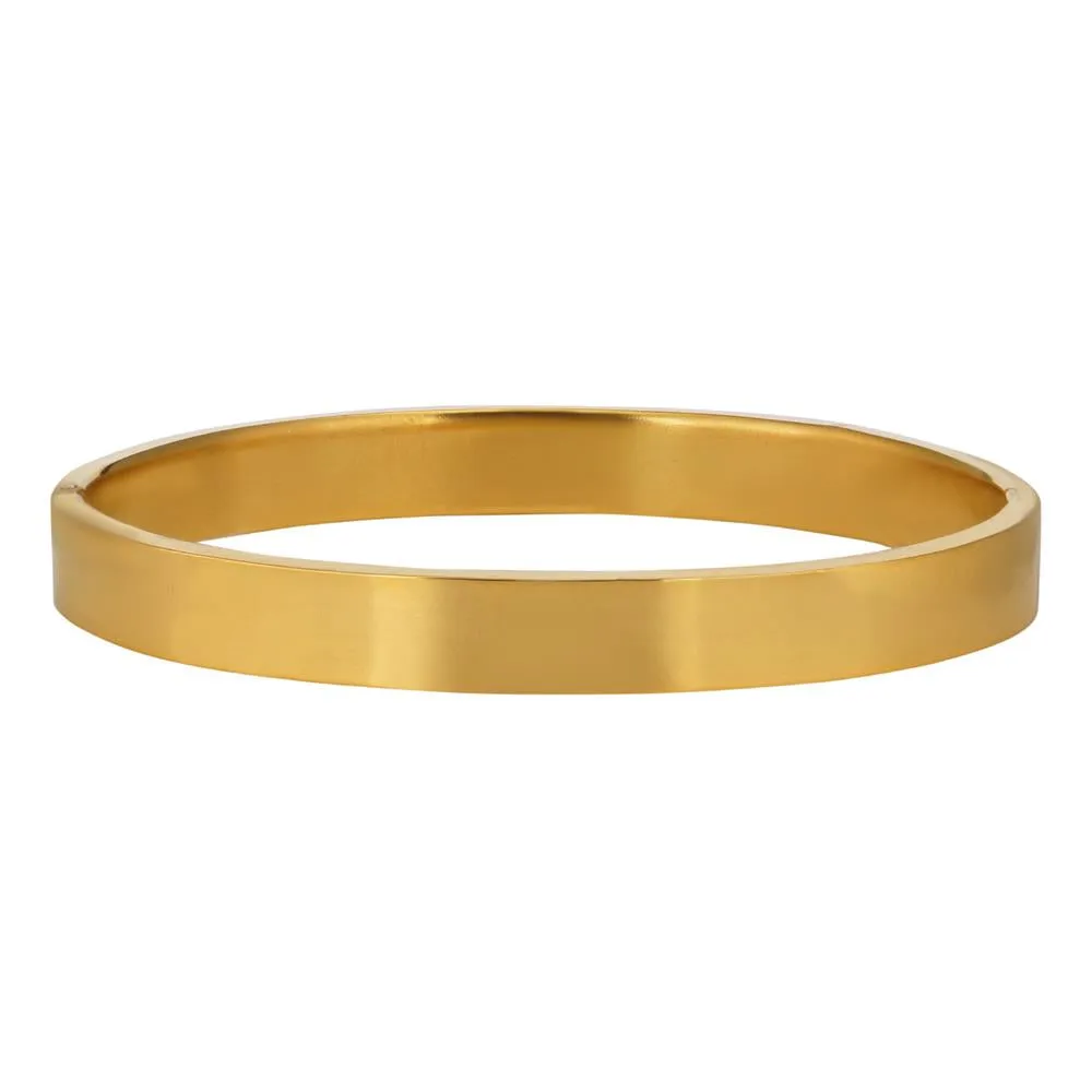 Premium Quality Gold Plated Endless Love Bracelet with White Stone for Women