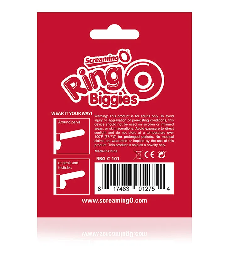 RingO Biggies Clear by ScreamingO