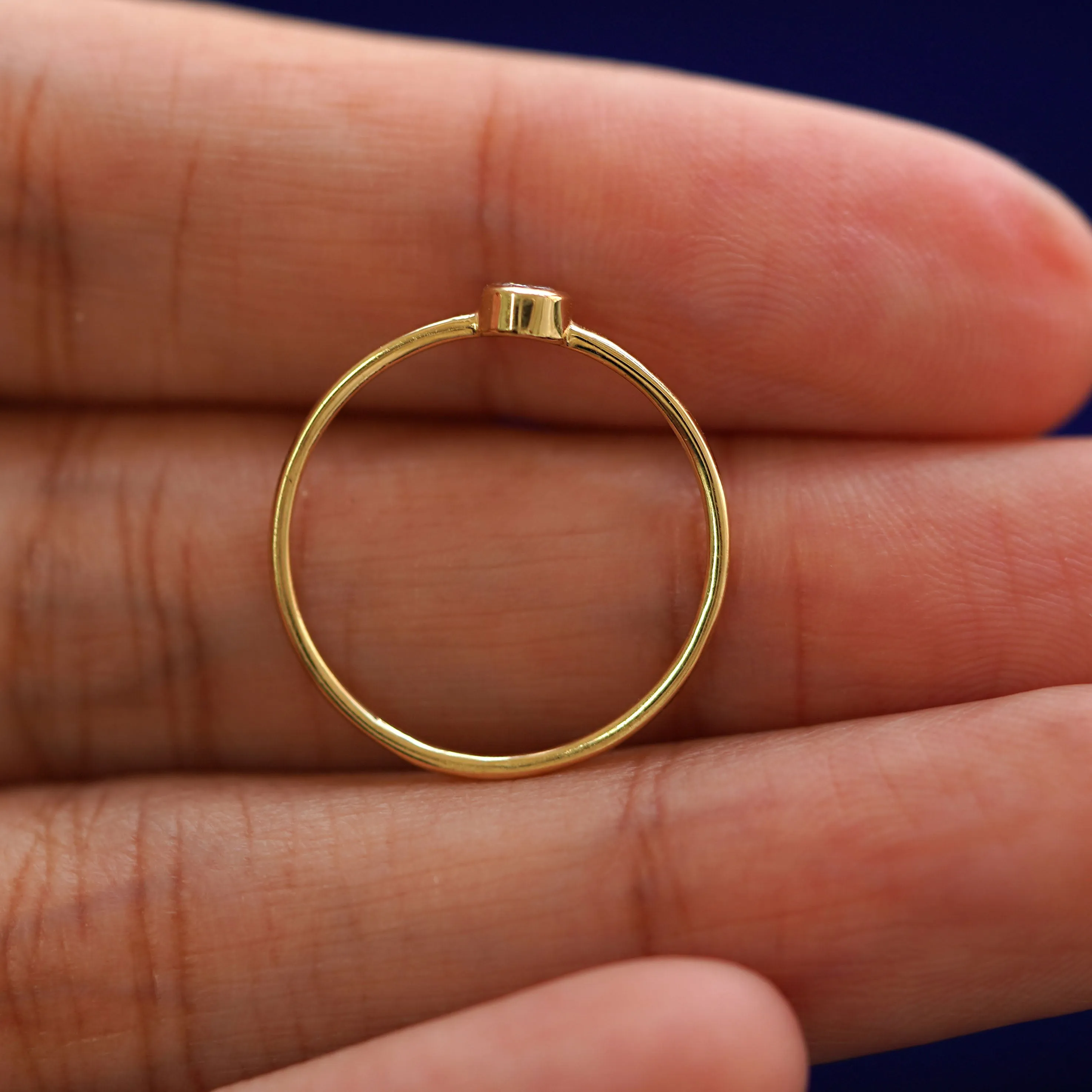 Rose Cut Diamond Ring