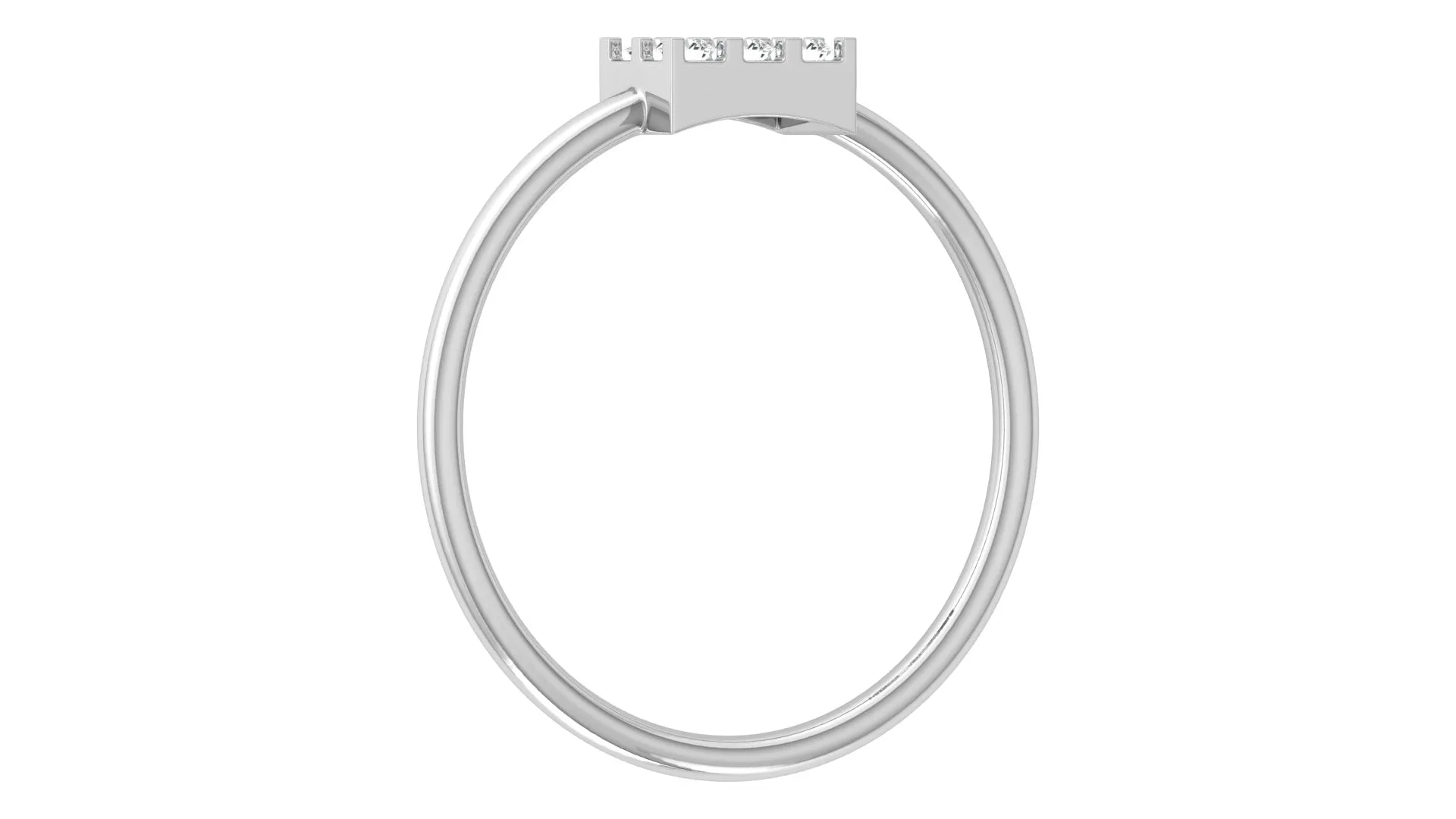 Rose-Gold Quad Ring