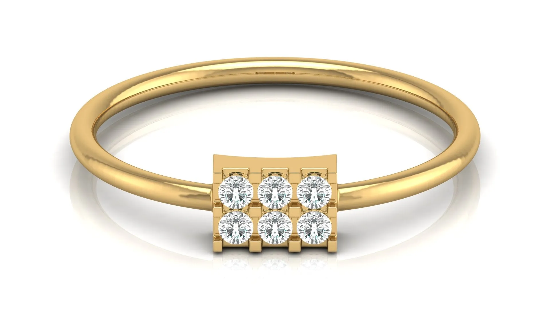 Rose-Gold Quad Ring