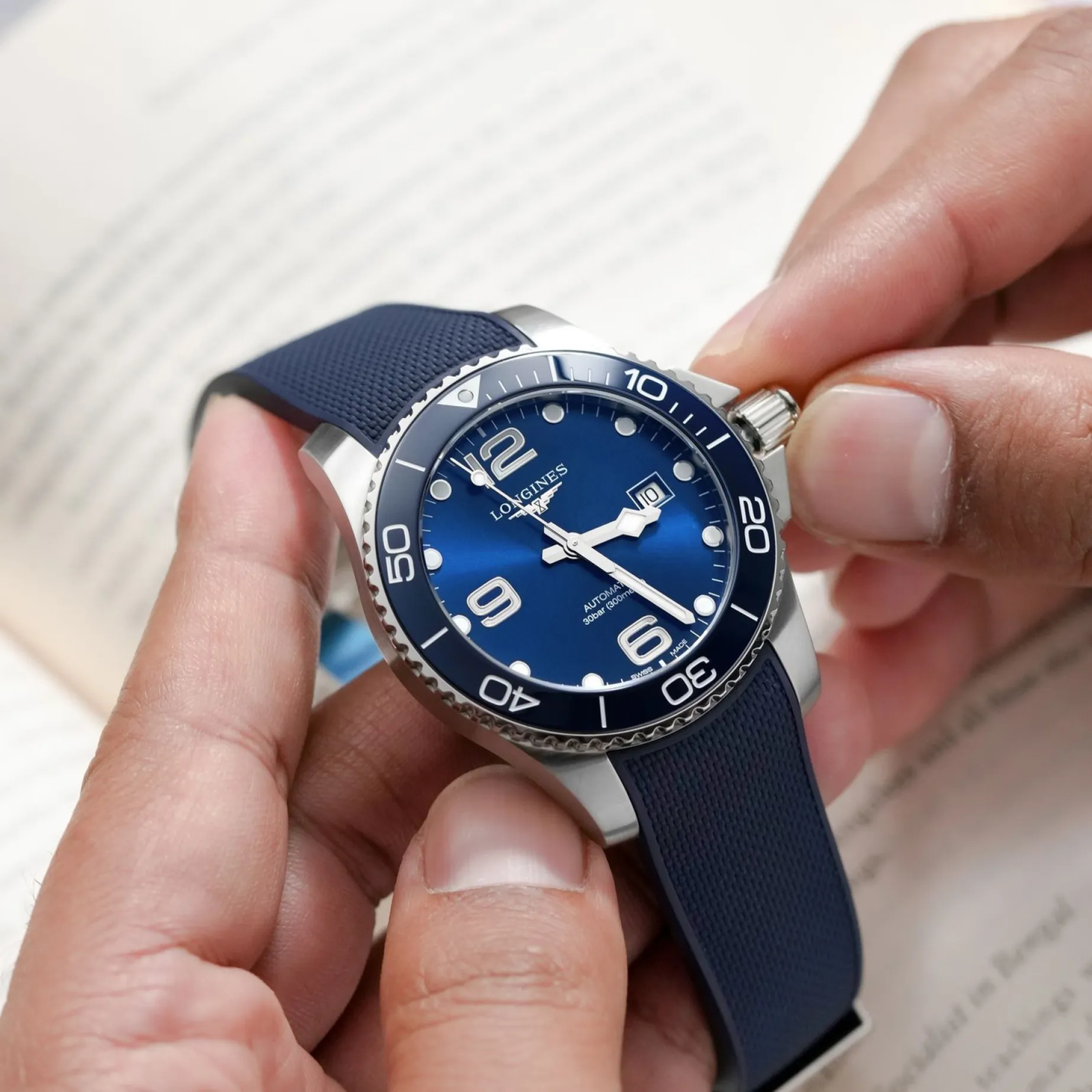 Rubber Conquest - Navy Blue