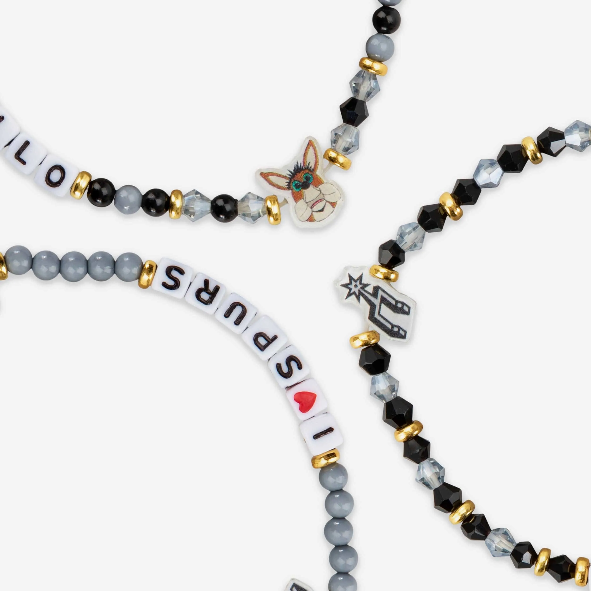 San Antonio Spurs 3 Pack Friendship Bracelet