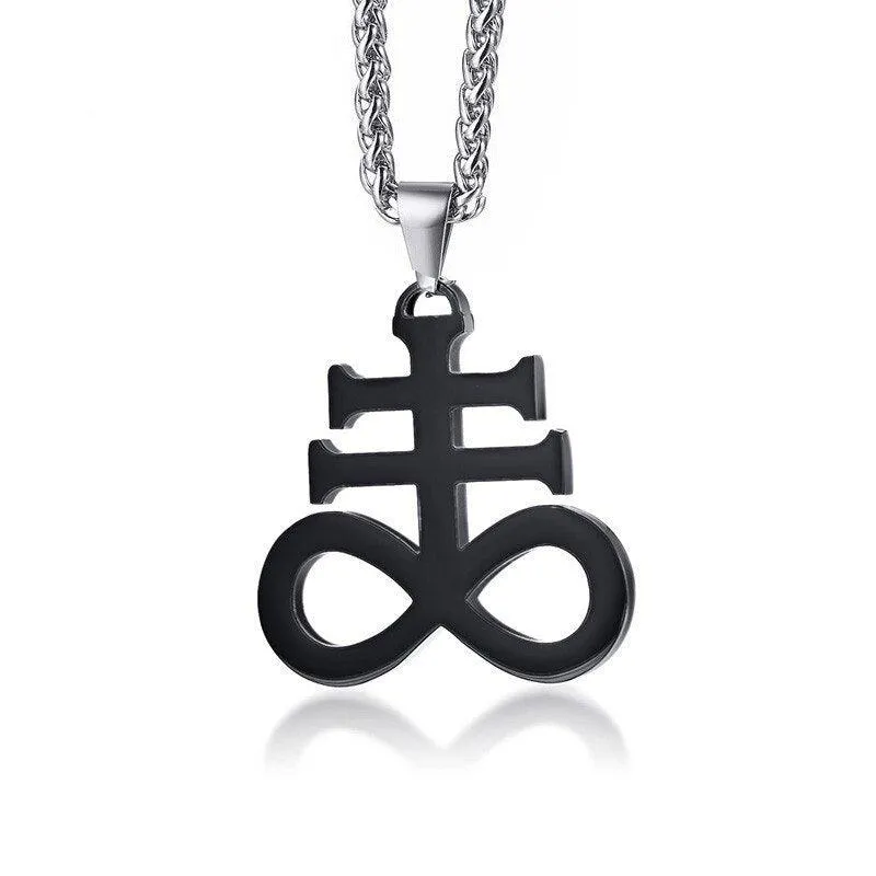 Satanic Sigil Pendant Stainless Steel Necklace