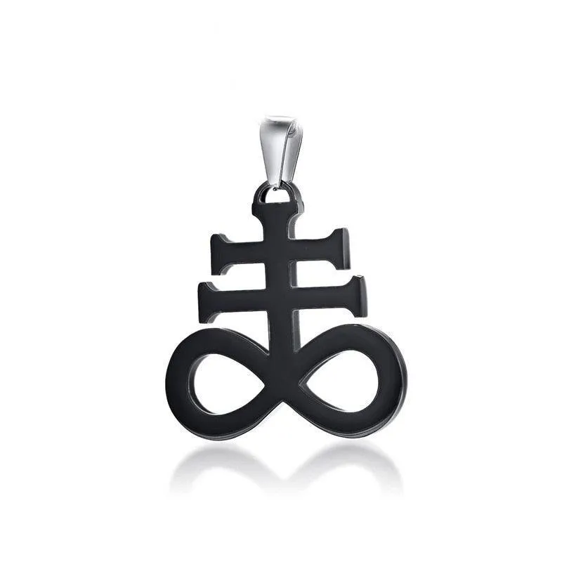 Satanic Sigil Pendant Stainless Steel Necklace