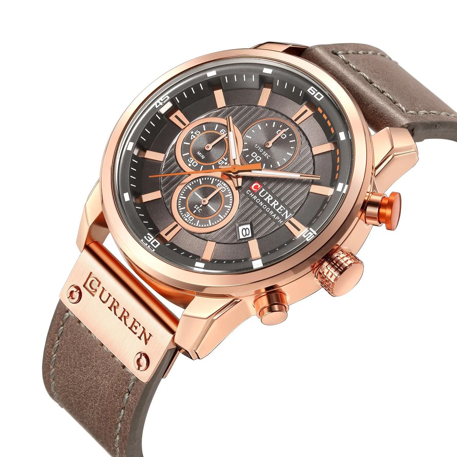 Schoensten Digital Leather Sports Watches