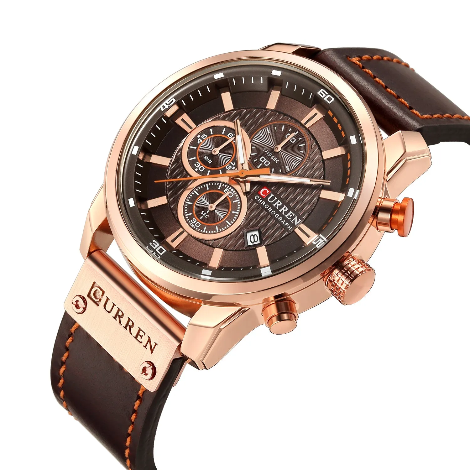 Schoensten Digital Leather Sports Watches