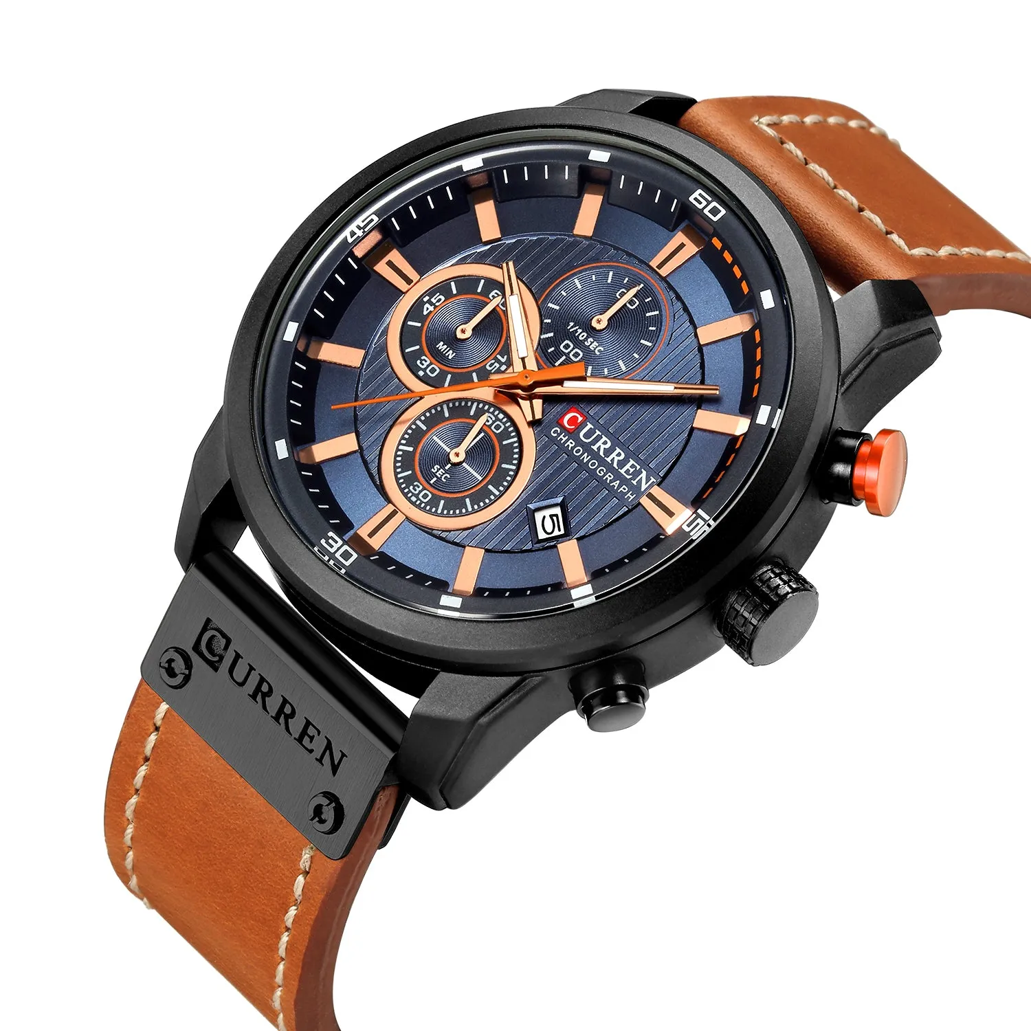 Schoensten Digital Leather Sports Watches