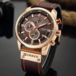 Schoensten Digital Leather Sports Watches