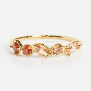 Shades of You Ombre Birthstone Ring