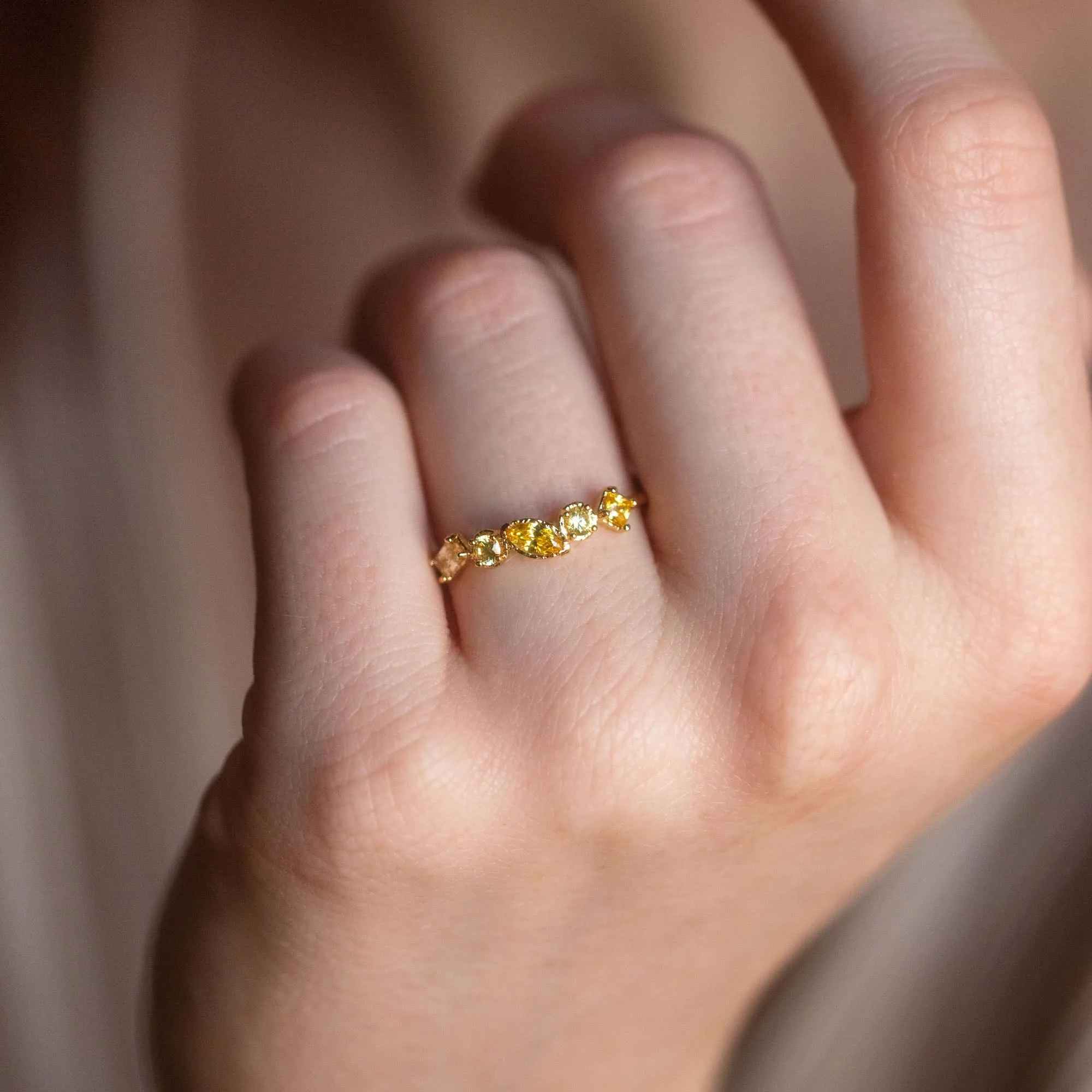 Shades of You Ombre Birthstone Ring