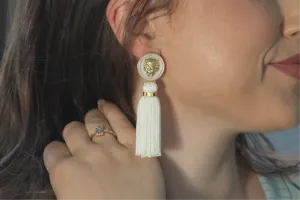 Share With Me Cream Earrings