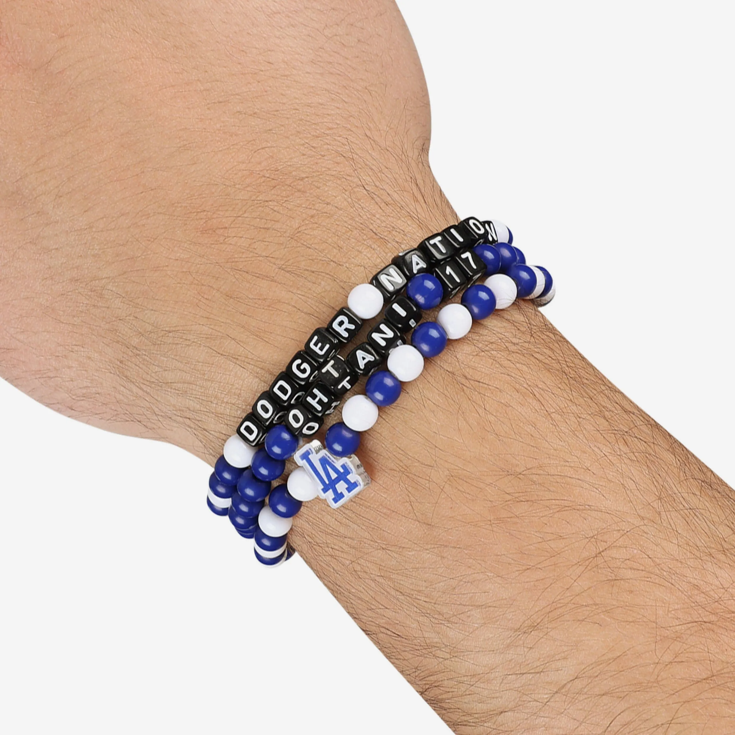 Shohei Ohtani Los Angeles Dodgers 3 Pack Player Beaded Friendship Bracelet
