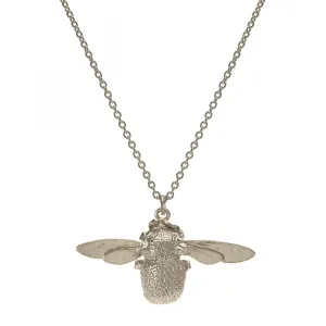 Silver Bumblebee Necklace
