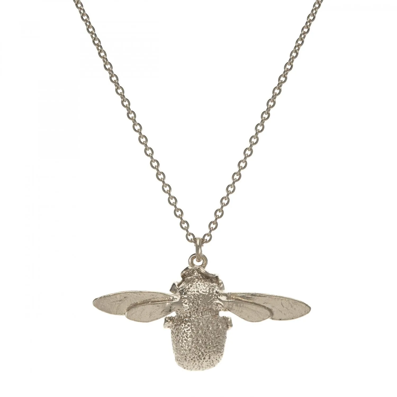 Silver Bumblebee Necklace