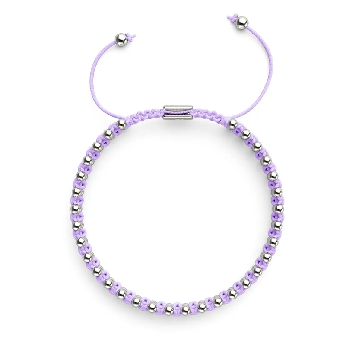 Silver x Lilac | Friendship DOT Bracelet