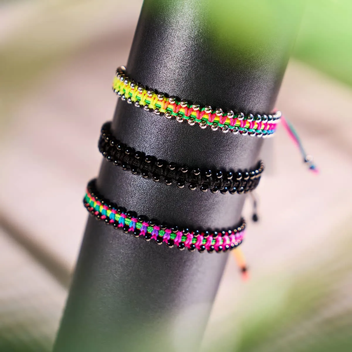Silver x Spectrum | Friendship DOT Bracelet