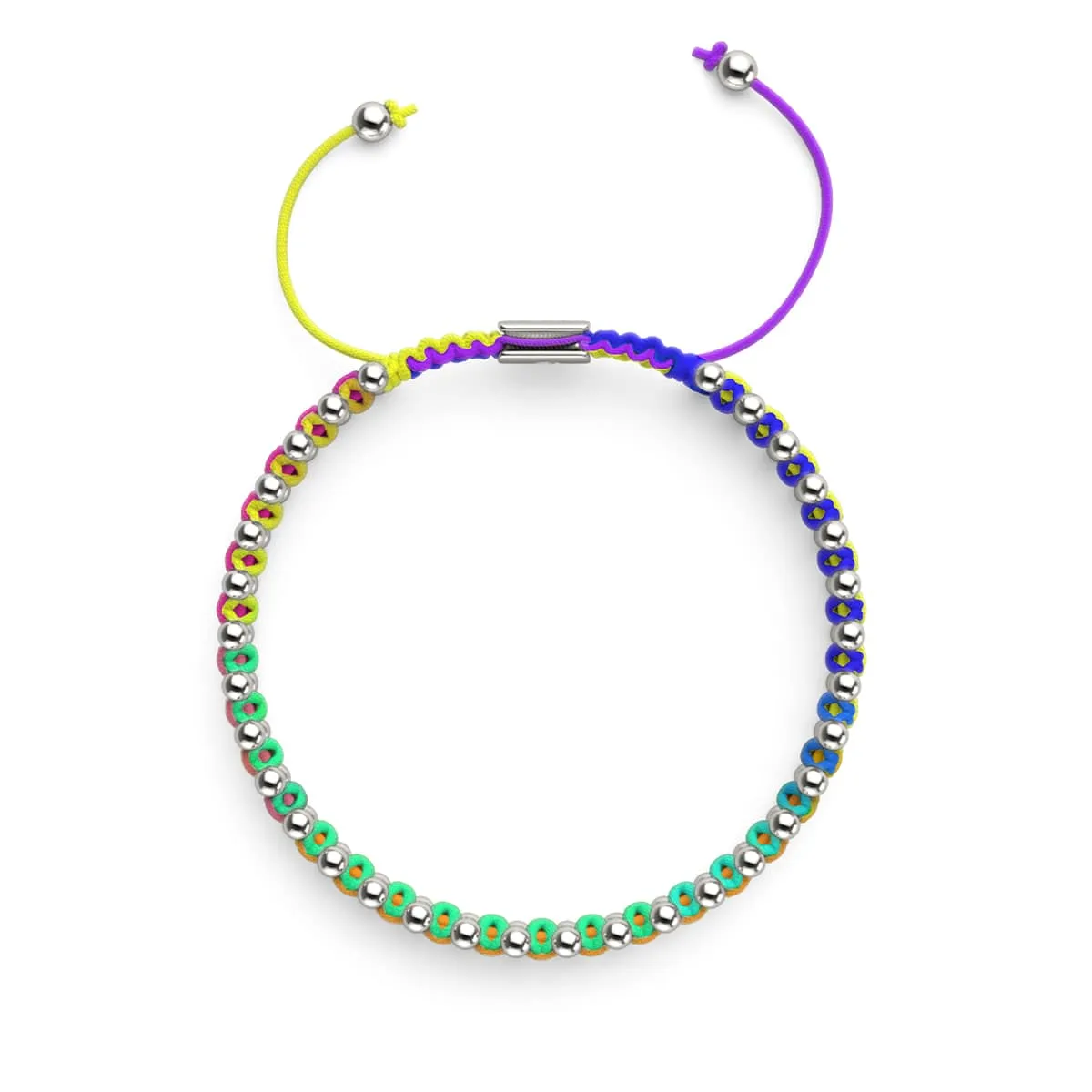 Silver x Spectrum | Friendship DOT Bracelet