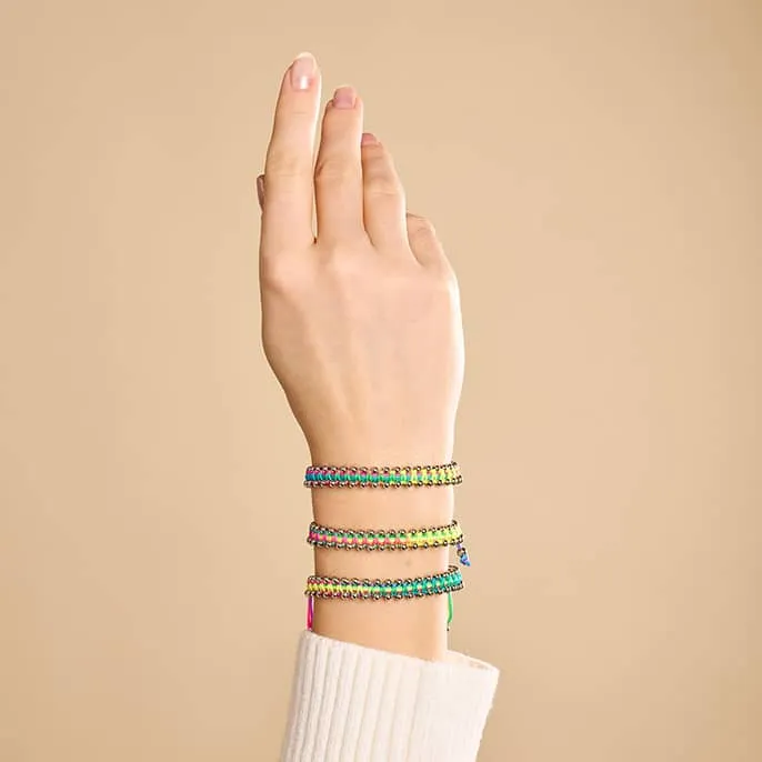 Silver x Spectrum | Friendship DOT Bracelet