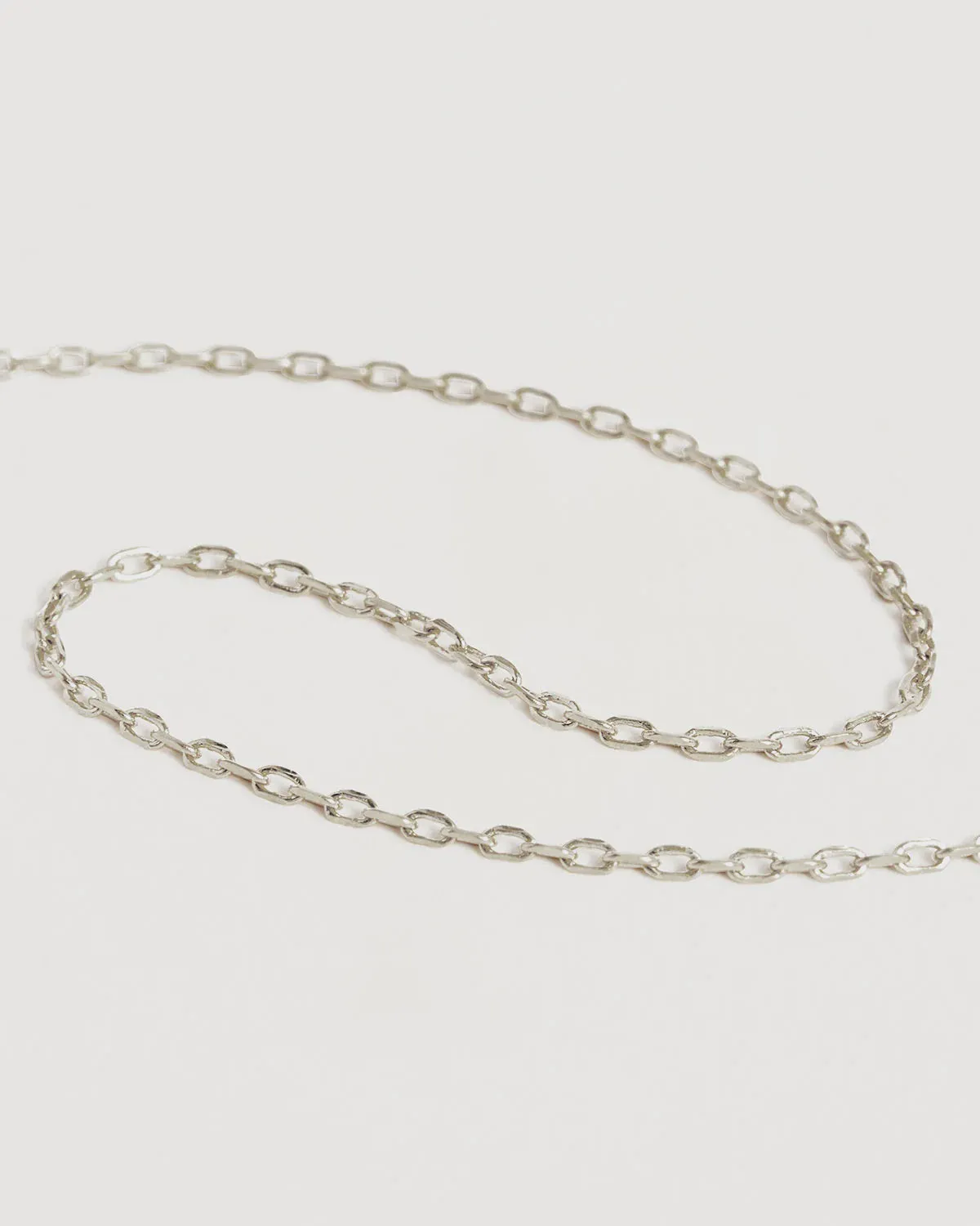 Silver 21" Signature Chain Necklace