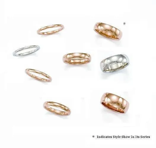 Simple Gold Band - 5MM Comfort Fit