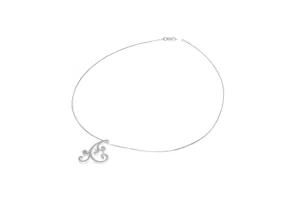 Single Motive Oriental Pendant Necklace