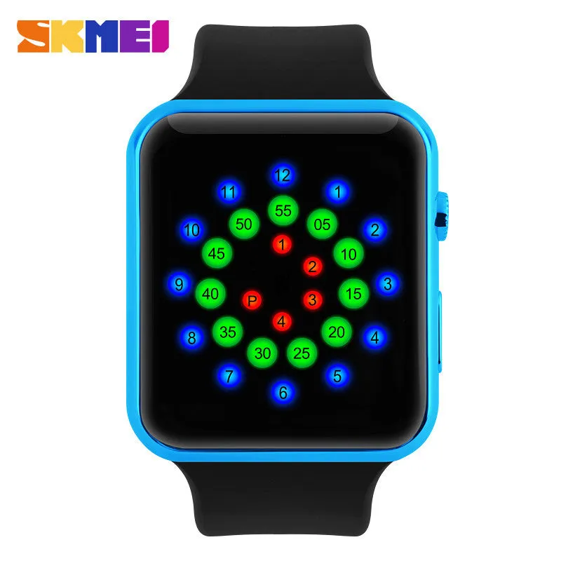 SKMEI 1176 3ATM waterproof Watch New Fashion LED Wristwatches Relogio Feminino Relojes Mujer Dress Bracelet