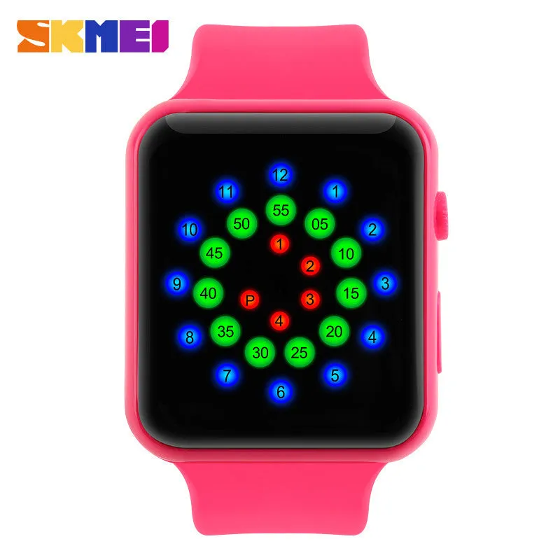 SKMEI 1176 3ATM waterproof Watch New Fashion LED Wristwatches Relogio Feminino Relojes Mujer Dress Bracelet