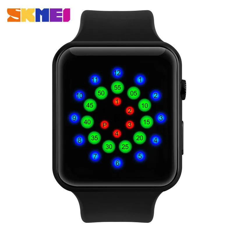 SKMEI 1176 3ATM waterproof Watch New Fashion LED Wristwatches Relogio Feminino Relojes Mujer Dress Bracelet