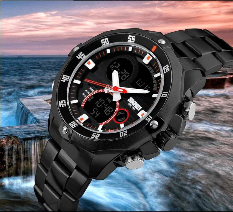 Skmei Analog Digital Steel Watch For Men 1146 Original