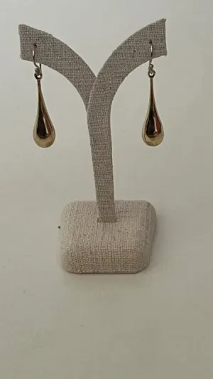 Solid Teardrop Pendant Dangle