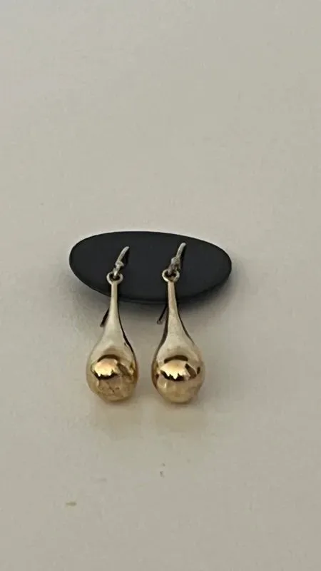 Solid Teardrop Pendant Dangle