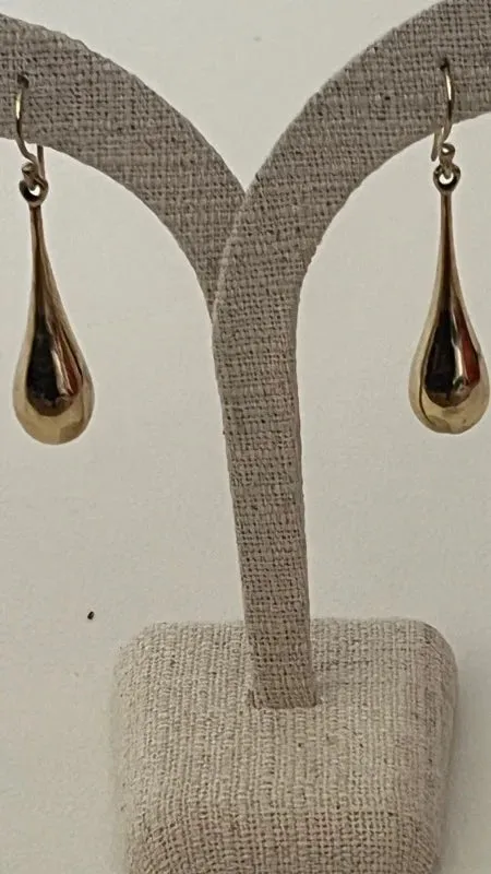 Solid Teardrop Pendant Dangle