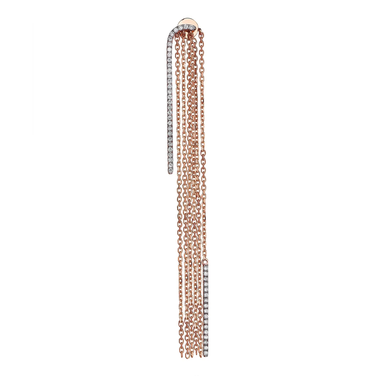 Speakeasy Tassel Chain Earring