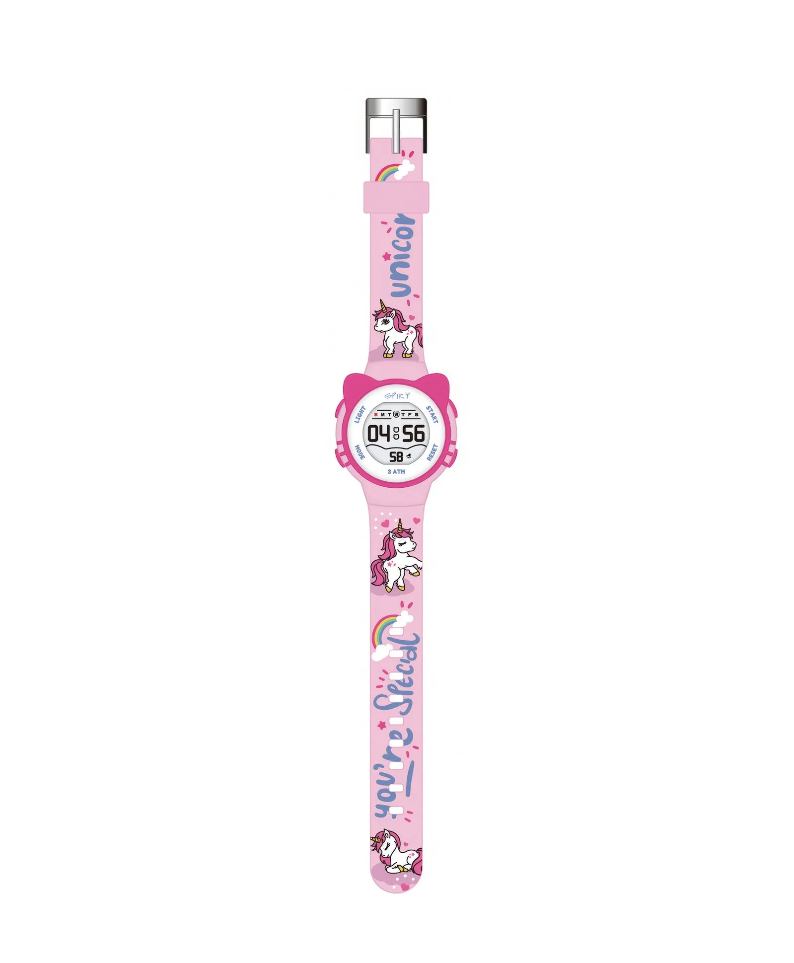 Spiky Eva17 Round Cat Shaped Digital Watch