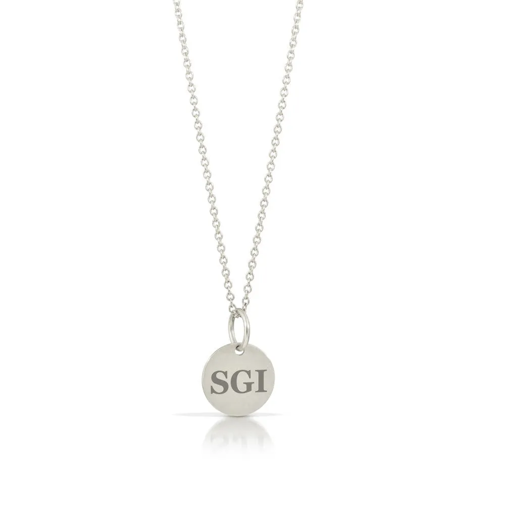St. George Island Charm in Silver