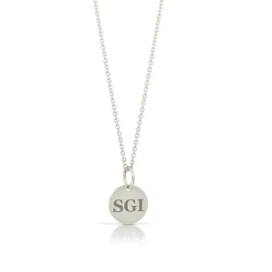 St. George Island Charm in Silver