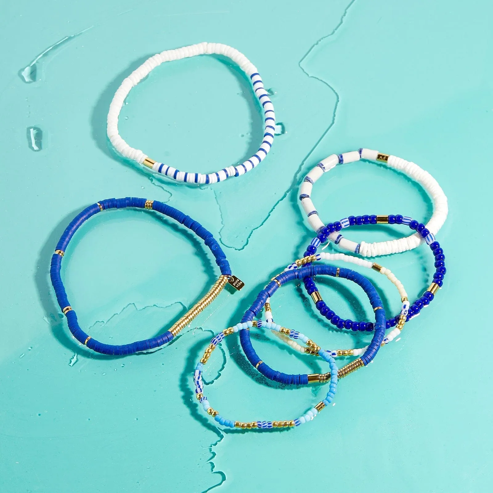 Surfrider Stretch Bracelet Set of 5