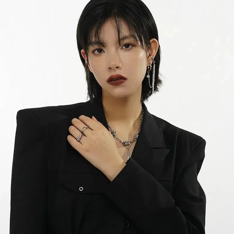 Tassel Chain Earrings