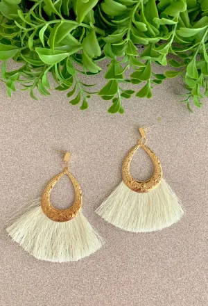 Tassel Fan Earrings