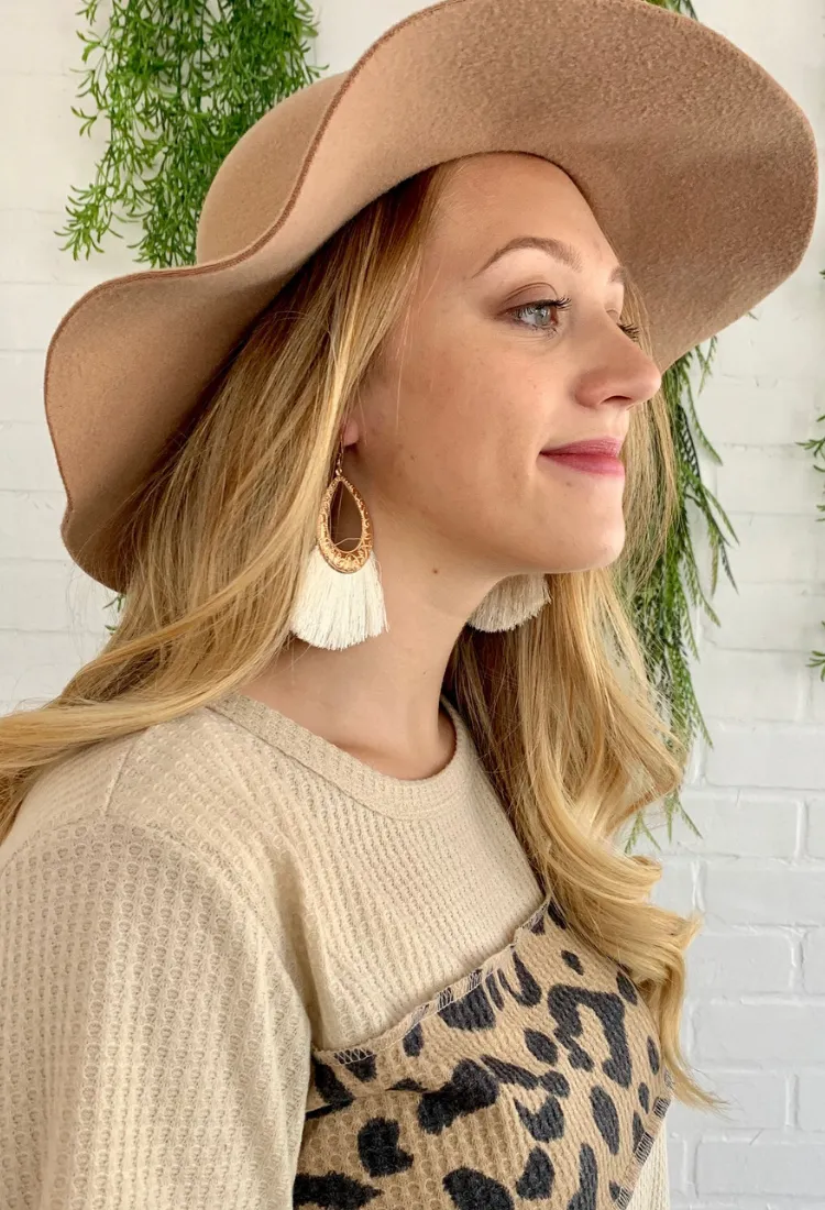Tassel Fan Earrings