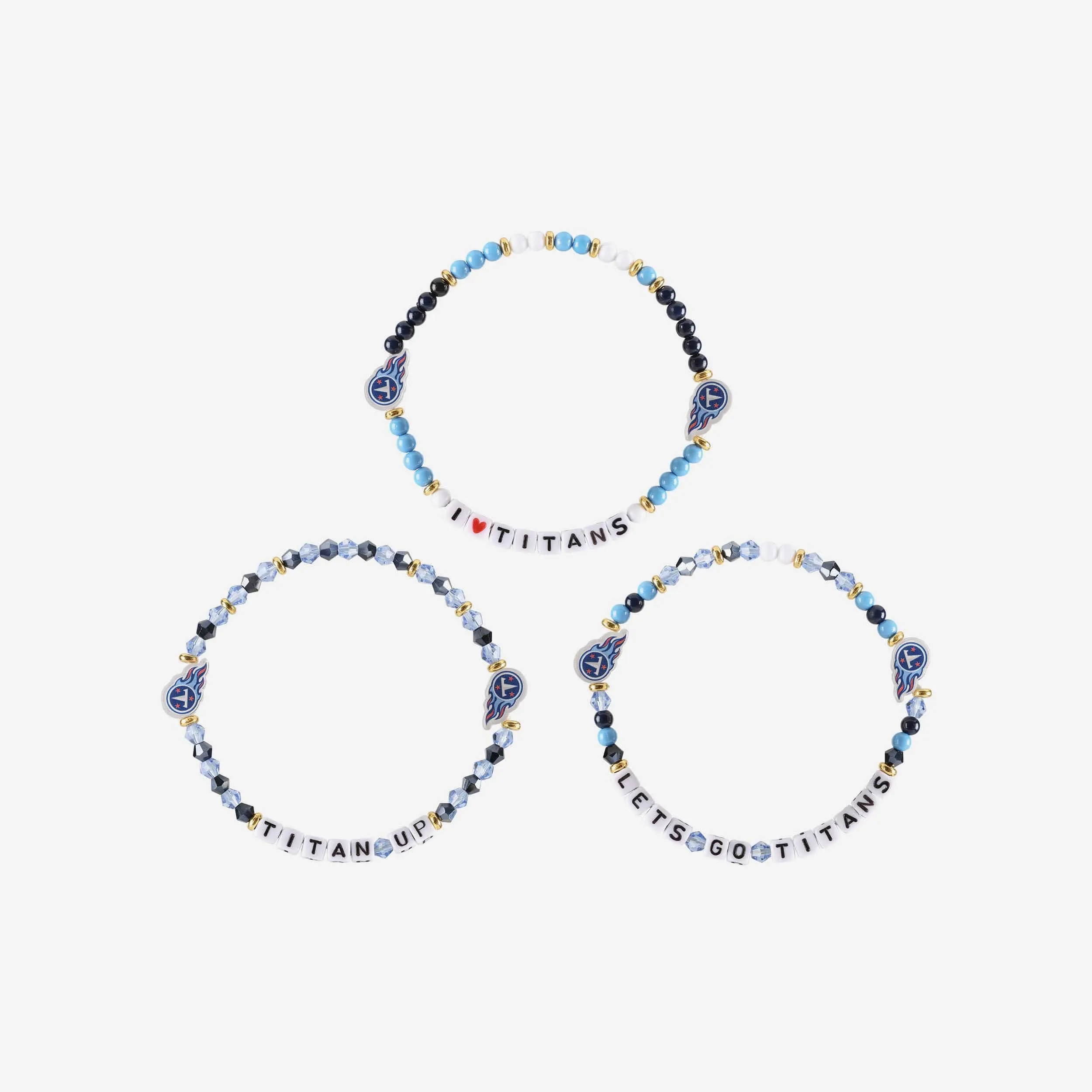 Tennessee Titans 3 Pack Friendship Bracelet