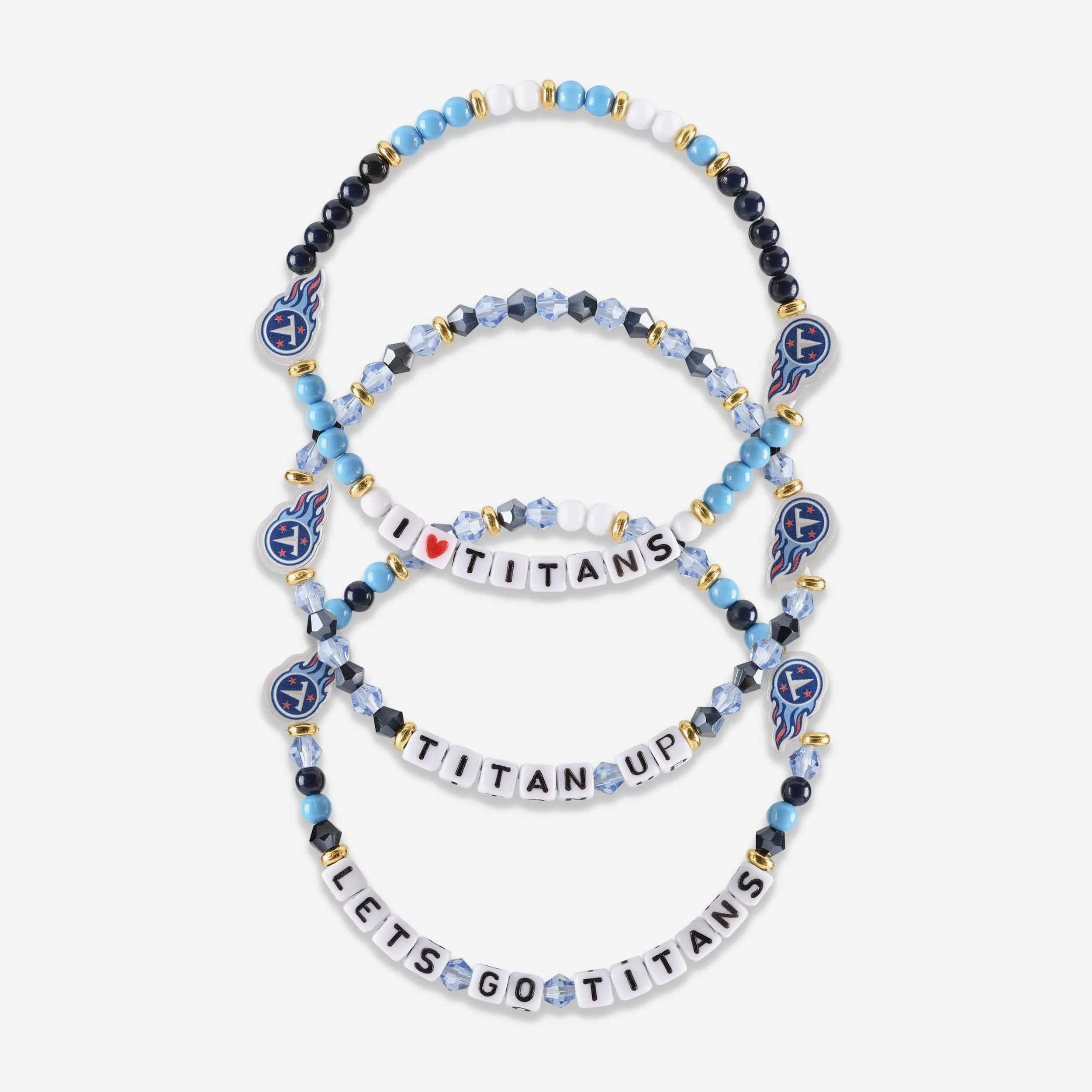 Tennessee Titans 3 Pack Friendship Bracelet