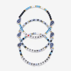 Tennessee Titans 3 Pack Friendship Bracelet