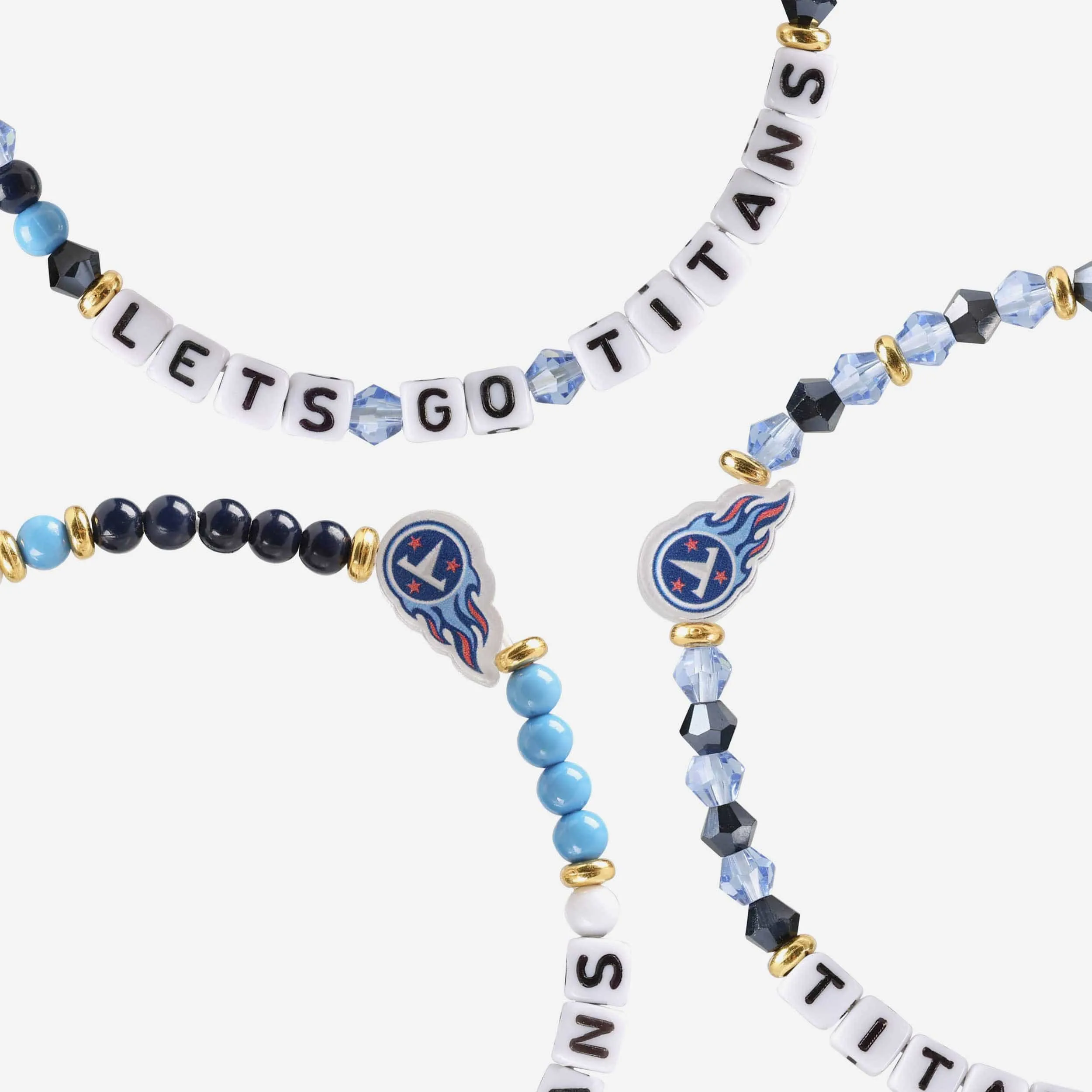 Tennessee Titans 3 Pack Friendship Bracelet