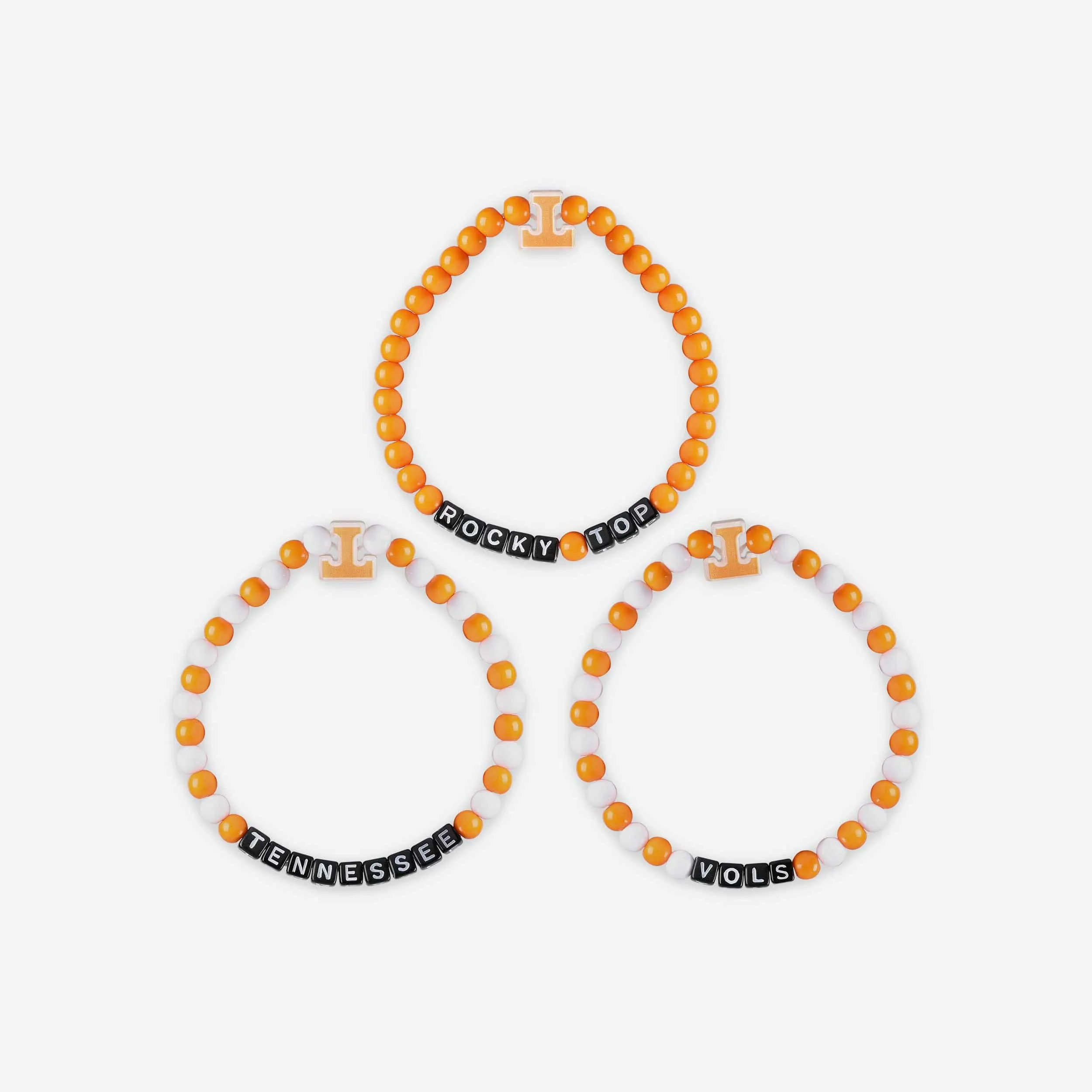 Tennessee Volunteers 3 Pack Beaded Friendship Bracelet