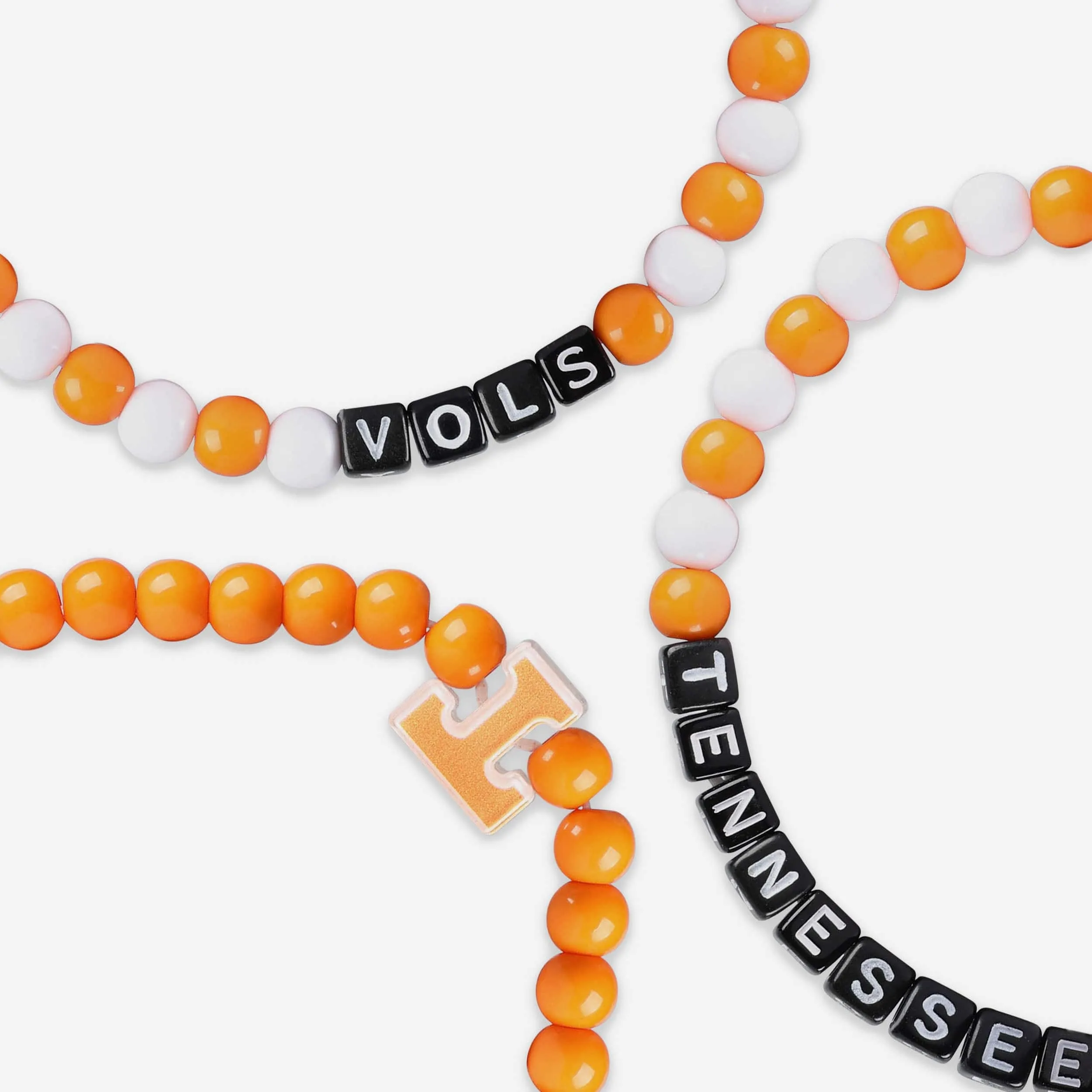 Tennessee Volunteers 3 Pack Beaded Friendship Bracelet